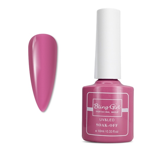 [6342106011585] Bling Girl Colour Last Soak Off Gel Polish UV-LED 10ml #058 [1228]