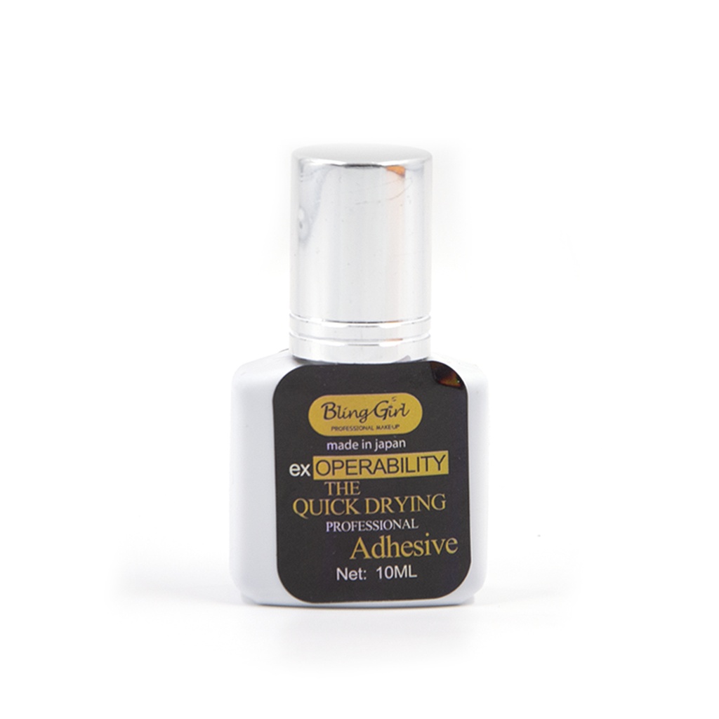 [6611907781141] Black Eyelash Glue - Bling Girl -exOperability the Quick Drying Professional Eyelash Adhesive [4799]